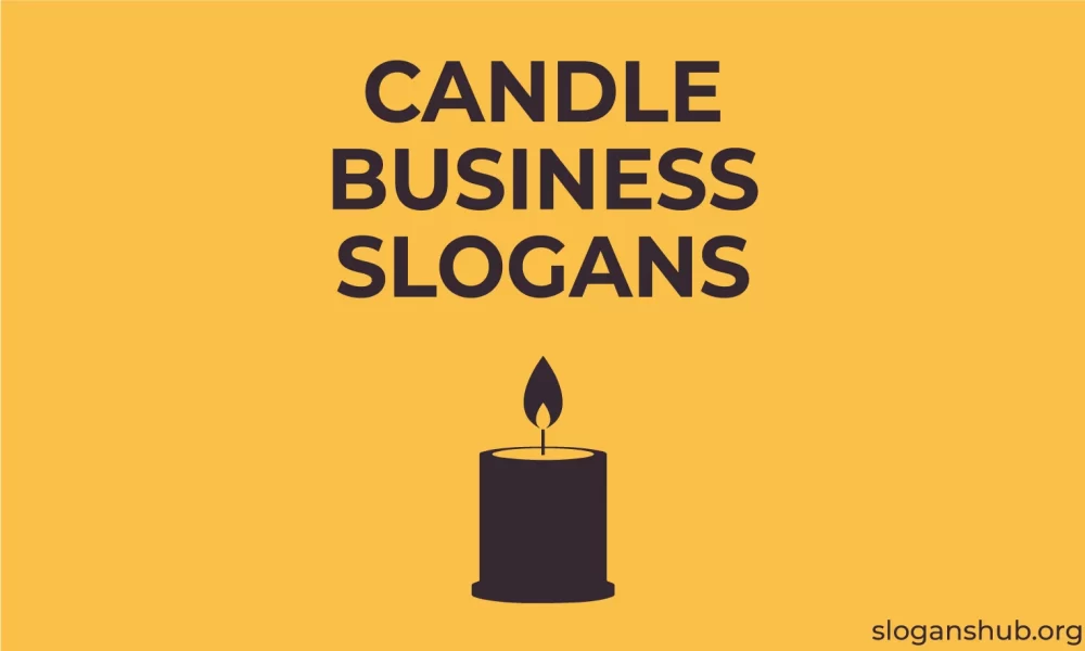 Latest Candle Business Slogans For Advertising Marketing