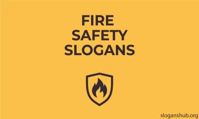 Fire-Safety Slogans