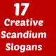 Scandium Slogans
