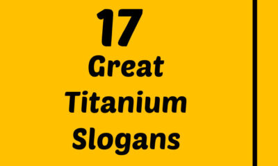 Titanium Slogans