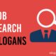 job search slogans