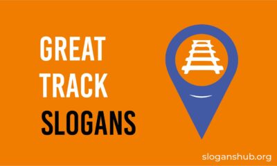 track slogans