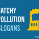 Creative Slogans on Pollution