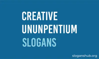 Creative Ununpentium Slogans