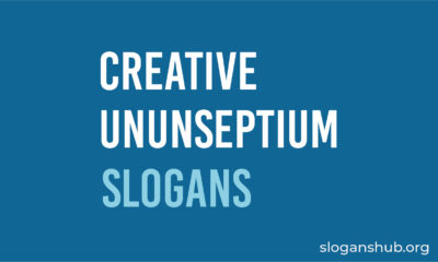 Creative Ununseptium Slogans
