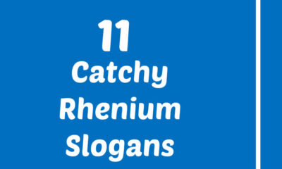 Rhenium Slogans