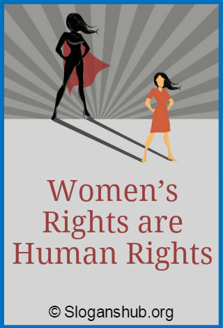 Women Rights Slogans 1