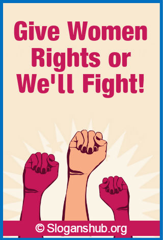 Women Rights Slogans 4