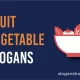 fruit vegetable slogans