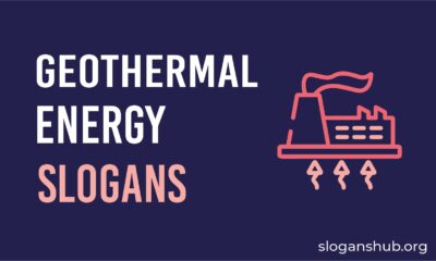 geothermal energy slogans