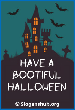 Halloween Slogans. Welcome To the Nightmare!