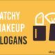 catchy makeup slogans