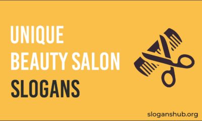 unique beauty salon slogans