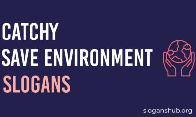 save environment slogans