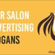 hair salon advertising slogans