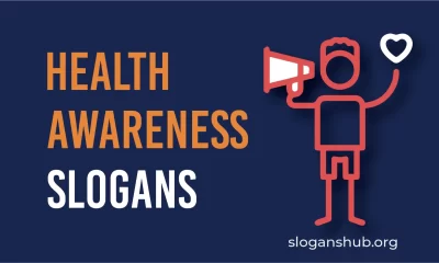 healthy awareness slogans