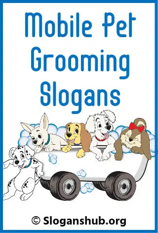 Mobile Pet Grooming Slogans