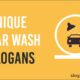 car wash slogans