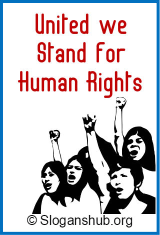 Human Rights Day Slogans