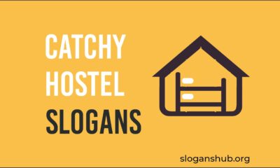 hostel slogans