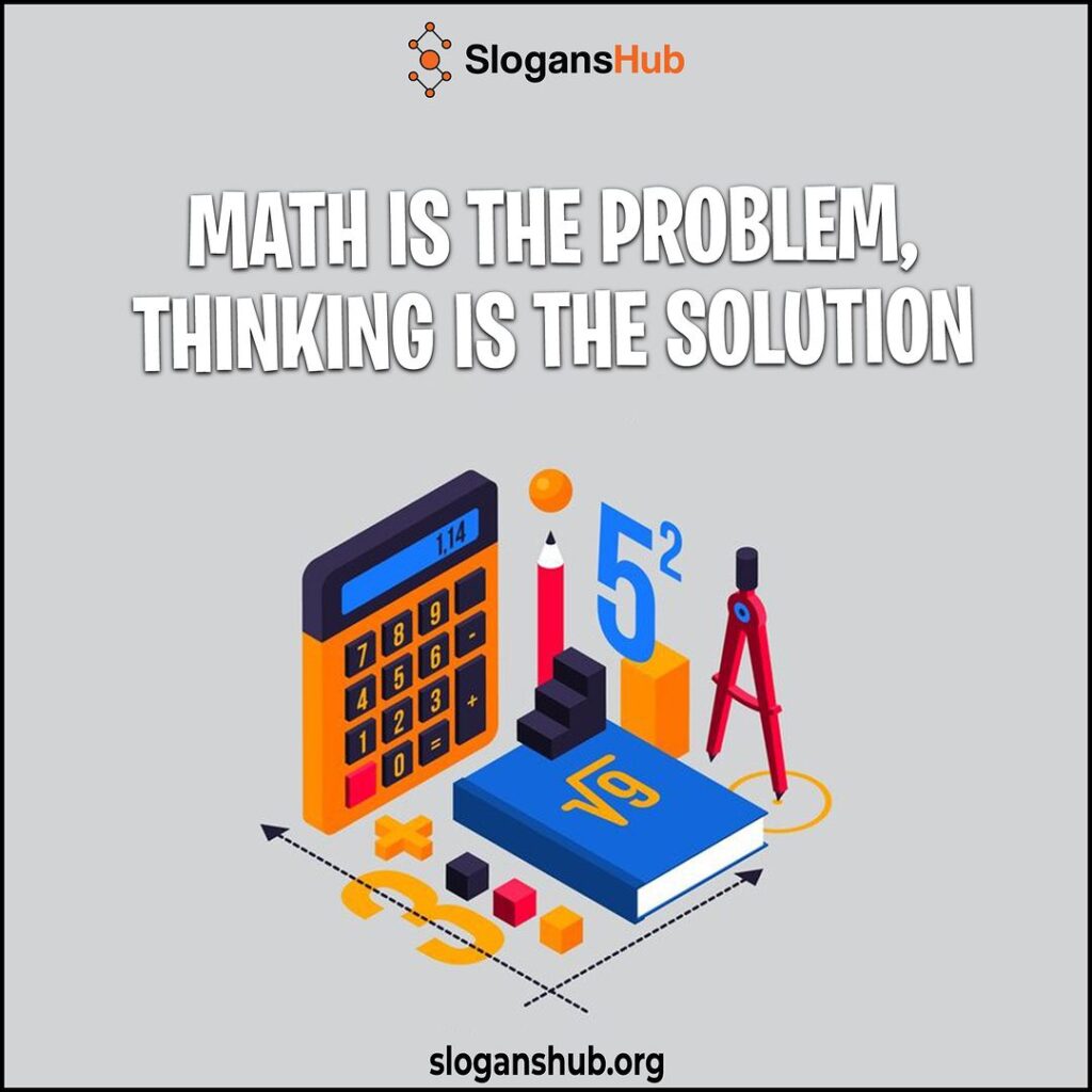 Best Math Slogans