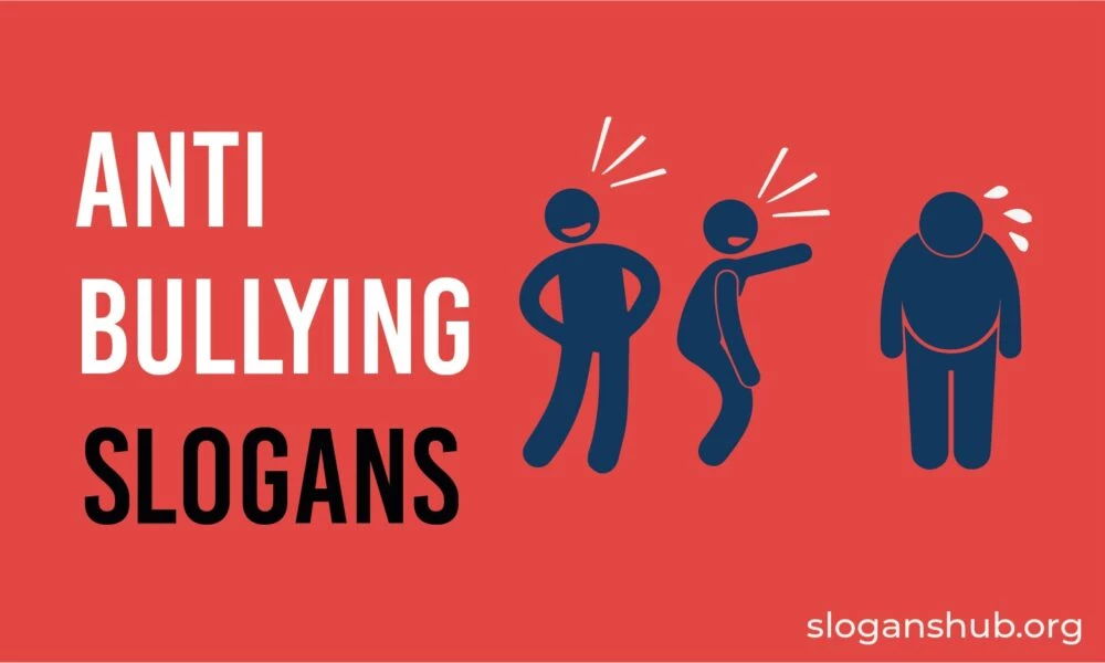 anti bullying slogans logos