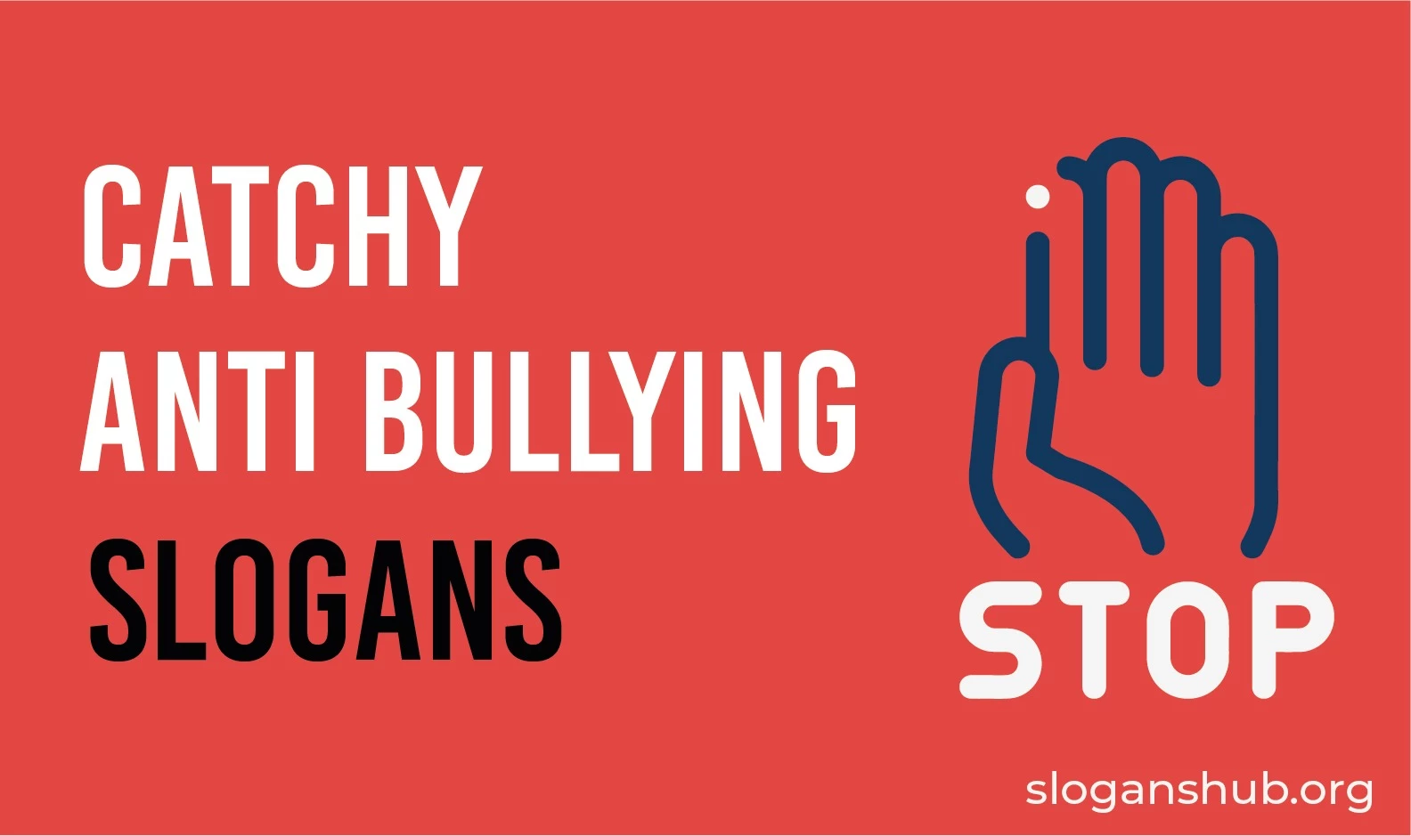 anti bullying slogans that rhyme