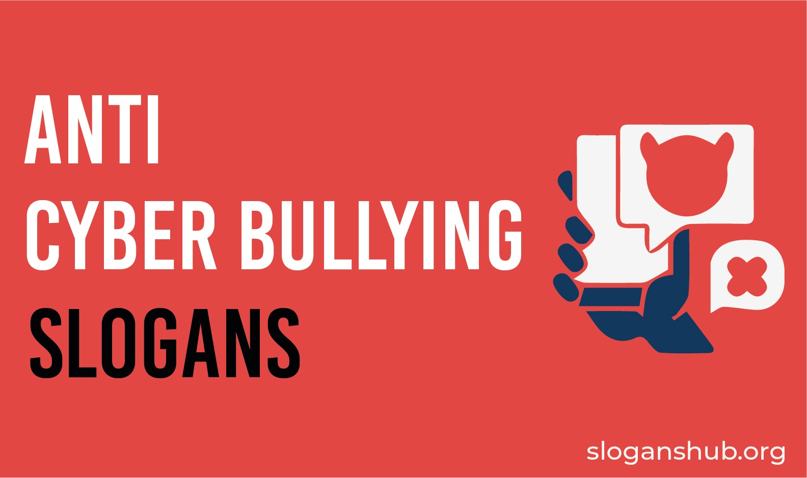 55-best-anti-cyber-bullying-slogans-sayings