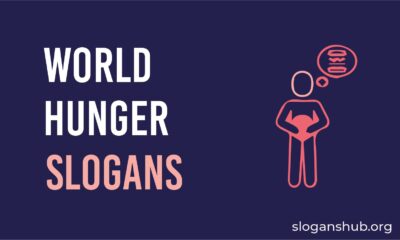 world hunger slogans