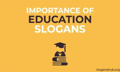 Importance Of Education Slogans