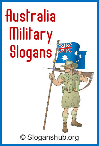Australia Military Slogans