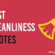Best Sayings About Cleanliness