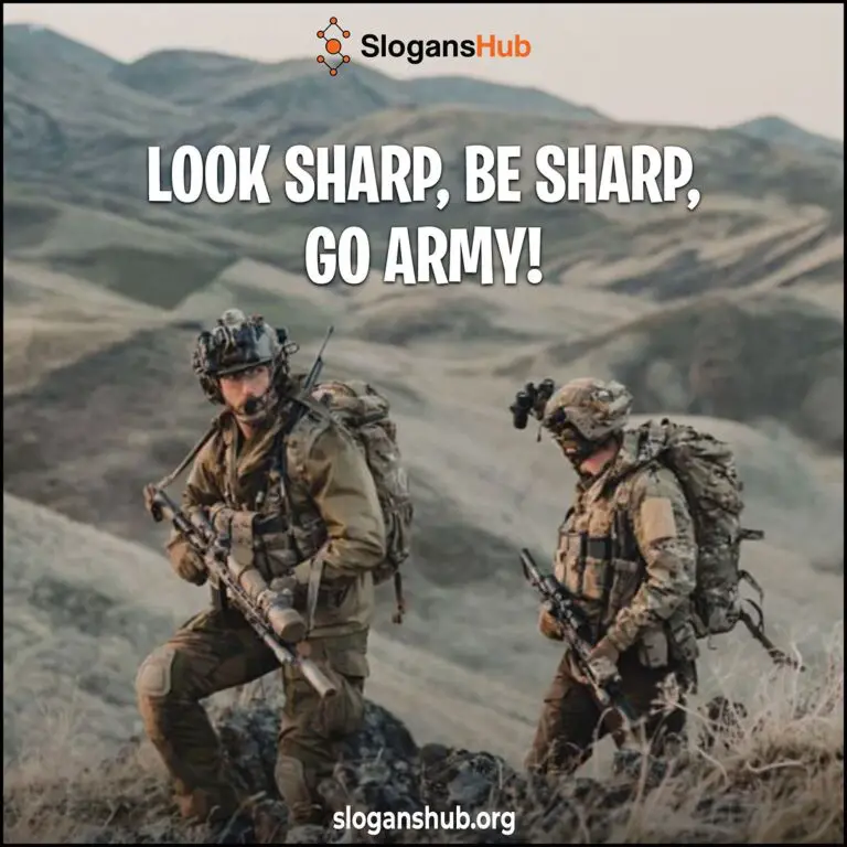 Motivational United States Army Slogans & US Military Slogans