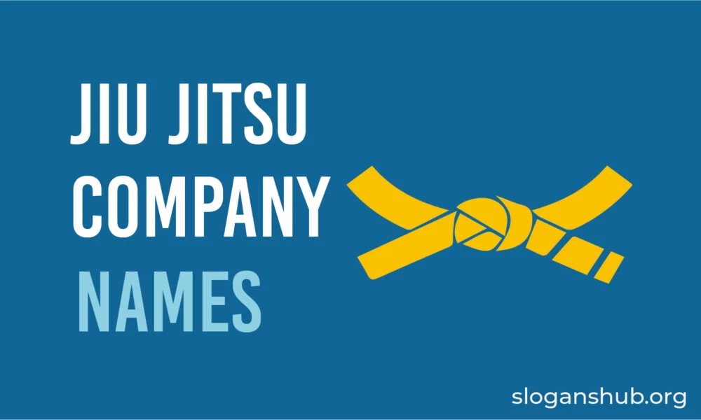 55 Catchy Jiu Jitsu Company Names and Ideas