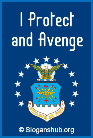 stati UNITI Air Force Slogan 2