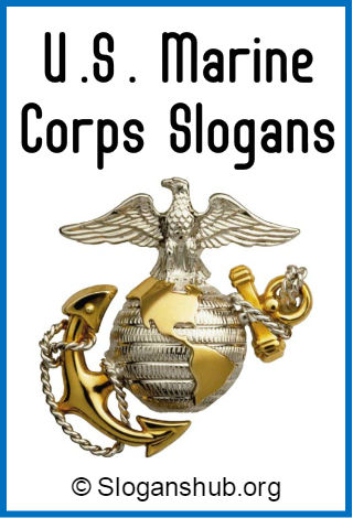 slogany US Marine Corps