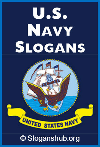 USA. Navy slagord