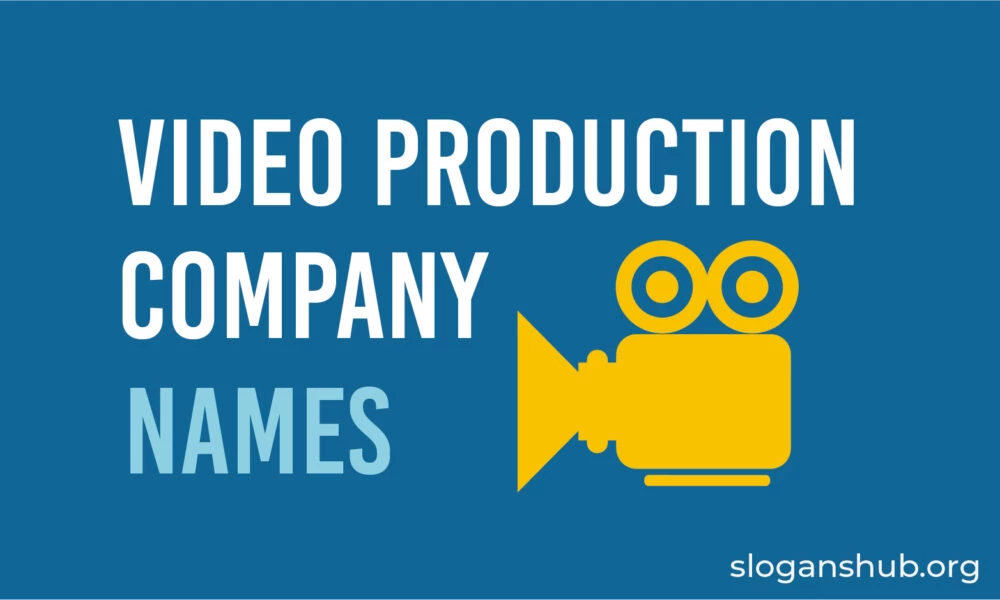 82 Catchy Video Production Company Names and Ideas