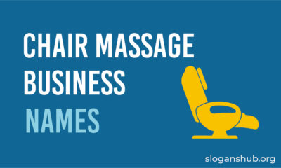 Chair Massage Business Names