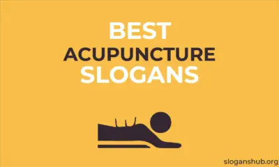 Best Acupuncture Slogans