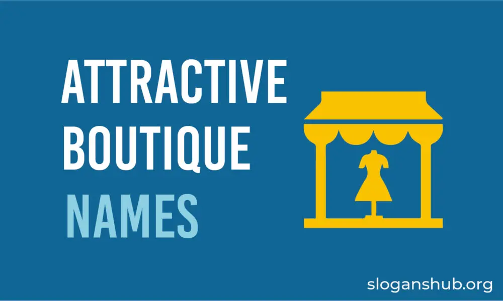 200 Attractive Names for Boutique and Unique Ideas Slogans Hub