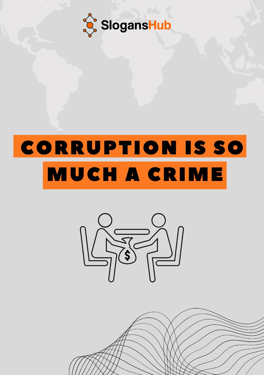 No Corruption Poster