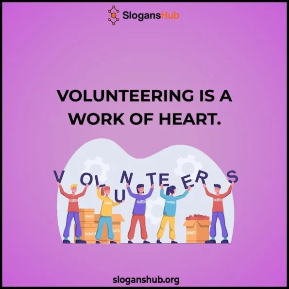 310 Best Volunteer Slogans, Taglines & Funny Volunteer Slogans