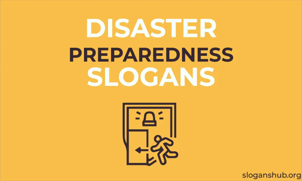 955 Best Disaster Preparedness Slogans And Catchy Taglines 8389