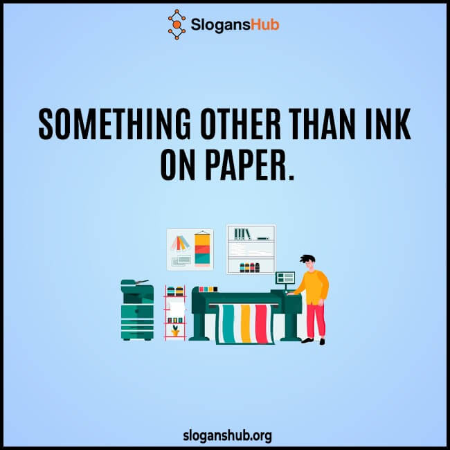 Tagline For Printing Business
