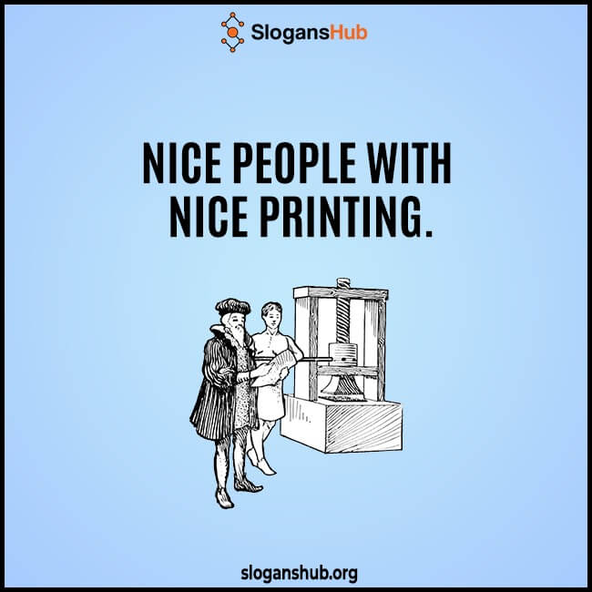 Slogans for Printing Business