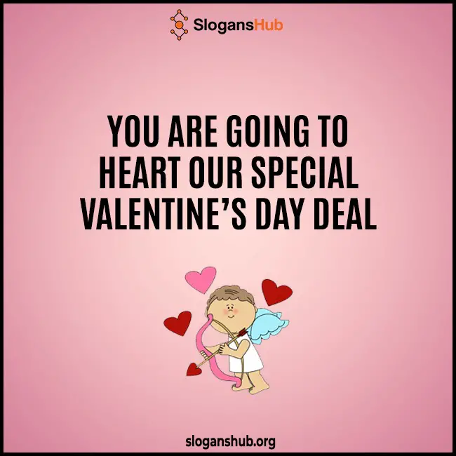 Valentine’s Day slogans for Restaurants