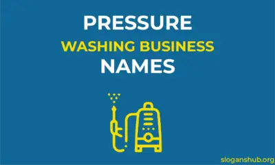 Pressure Washing Business Names