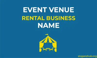 Event Venue Rental Business Name
