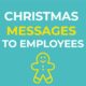 christmas messages to employees